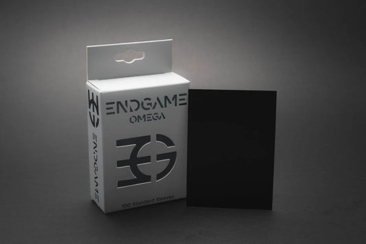 ENDGAME: Omega Sleeves Obsidian Black 100Ct