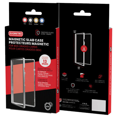 Evoretro Magnetic Graded Card Case (PSA/CGC) (Black)