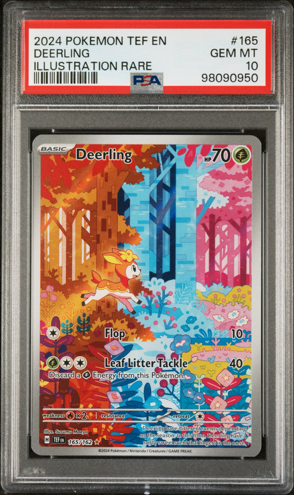 PSA 10 Deerling Illustration Rare 165/162