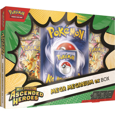POKEMON ASCENDED HEROES MEGA MEGANIUM EX BOX