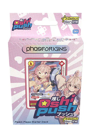 Oshi Push: VTuber Card Game Gen 1 Starter Decks - Pipkin Pippa Starter Deck