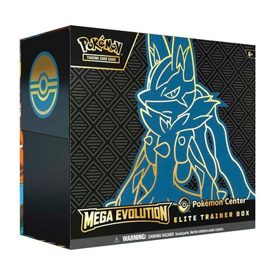 Pokemon - ME01 - Mega Evolutions - Elite Trainer Box - Lucario (Pokemon Center Exclusive)
