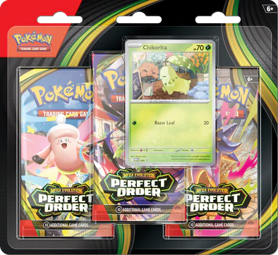 Mega Evolution - Perfect Order - 3 Pack Blister