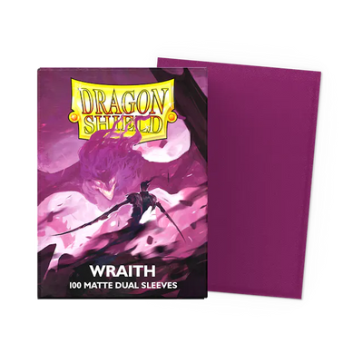 Dragon Shield: Dual Matte Sleeves - Wraith 100CT