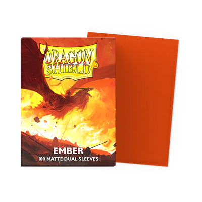 Dragon Shield: Dual Matte Sleeves - Ember 100CT