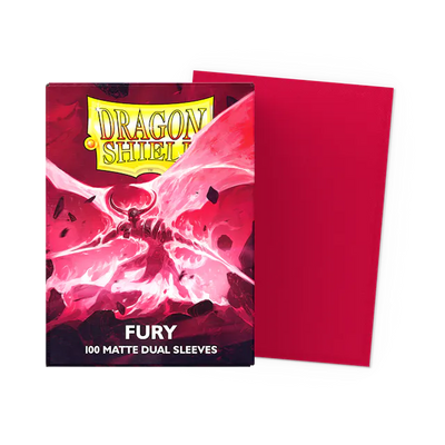 Dragon Shield: Dual Matte Sleeves - Fury 100CT