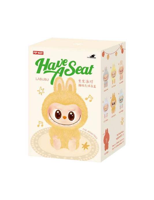 THE MONSTERS - Have a Seat Vinyl Plush (Labubu)