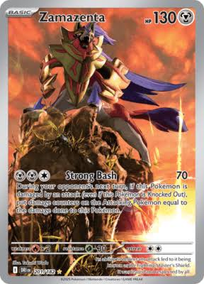 Zamazenta - 201/182 201 - SV10 Destined Rivals Holofoil