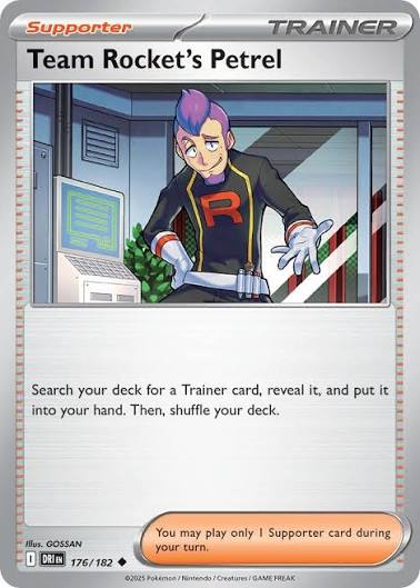 Team Rocket's Petrel - 176/182 - SV10 Destined Rivals