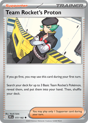 Team Rocket's Proton - 177/182 - SV10 Destined Rivals