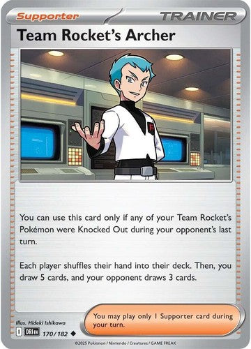Team Rocket's Archer - 170/182 - SV10 Destined Rivals