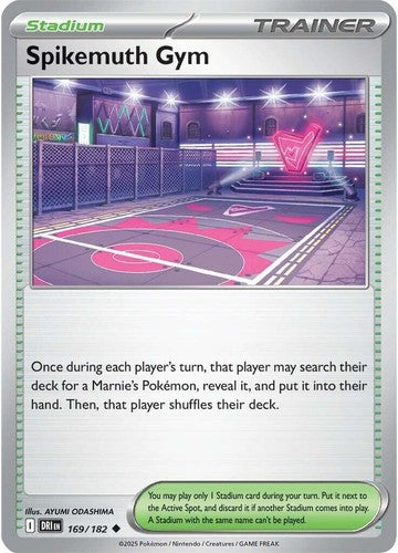 Spikemuth Gym 169/182 - SV10 Destined Rivals