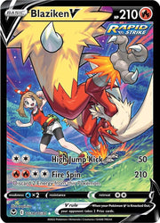 Blaziken V (TG14/TG30) [Sword & Shield: Silver Tempest]