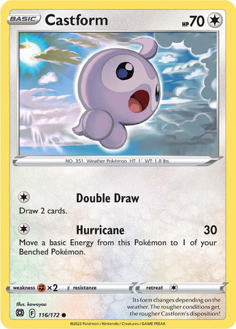 Castform (116/172) [Sword & Shield: Brilliant Stars]