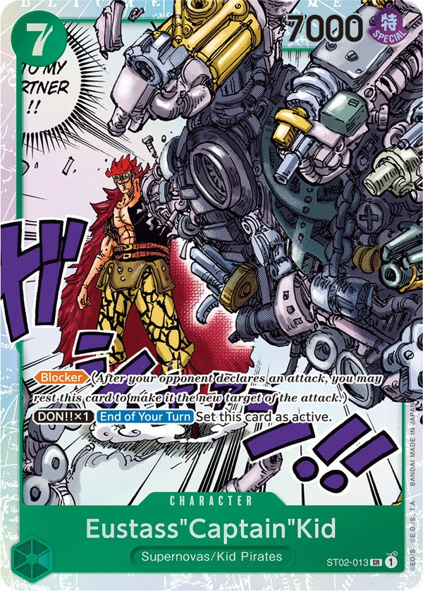 Eustass"Captain"Kid (013) [Starter Deck: Worst Generation]