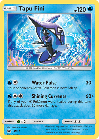 Tapu Fini (SM92) [Sun & Moon: Black Star Promos]