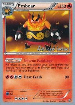 Emboar (20/114) (Twinboar - David Cohen) [World Championships 2011]