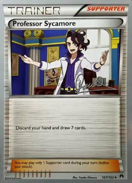 Professor Sycamore (107/122) (Infinite Force - Diego Cassiraga) [World Championships 2017]