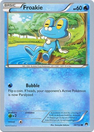 Froakie (38/122) (Ninja Blitz - Cody Walinski) [World Championships 2016]